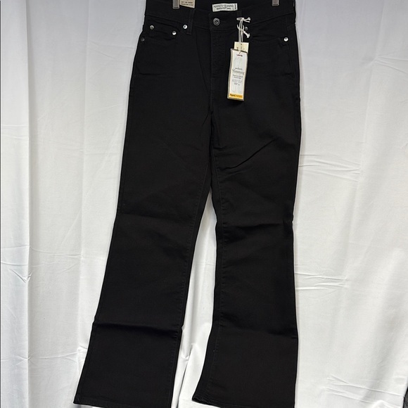 Levi's Denim - Levi’s 512 perfectly slimming flatten bootcut figure enhance Black Jeans